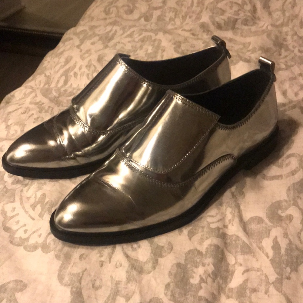Calvin Klein menswear inspired shoes - silver